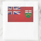 オンタリオ 長方形シール (バッグ)