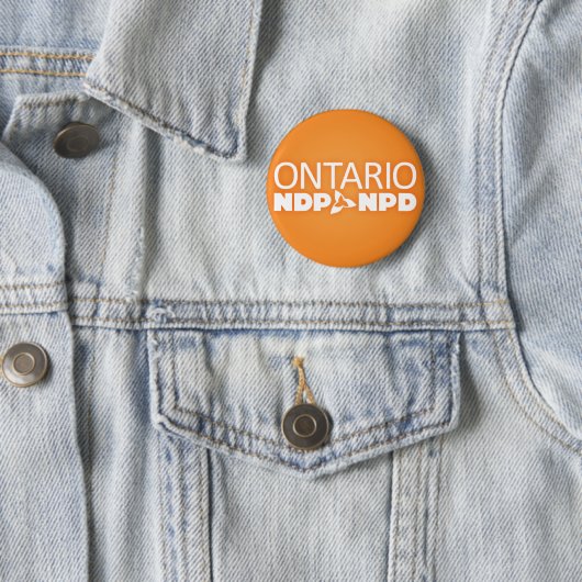 オンタリオNDP Pin 缶バッジ (インサイチュ)