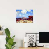 オンダードンク – オークの丘スペインのの中 ポスター (ホームオフィス)