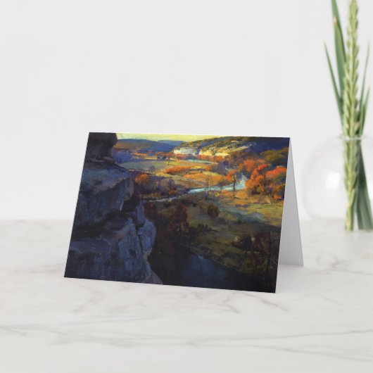 オンダードンク – グアダルーペ川のブラフス カード (正面)