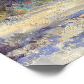 オンダードンク – テキサス州ヒルカントリーを通る道 ポスター (角)