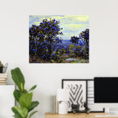 オンダードンク – マウンテンローレルイン開花 ポスター (ホームオフィス)