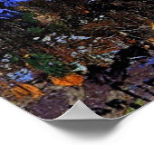 オンダードンク – マウンテンローレルイン開花 ポスター (角)