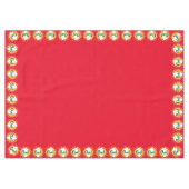 オンダーフルカラフルかわいい1歳の誕生日パーティー テーブルクロス (正面(横))