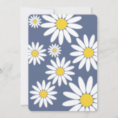 オンダーフルデイジーファースト誕生日招待状 招待状 (裏面)