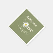 オンダーフルファースト誕生日 スタンダードカクテルナプキン (角)