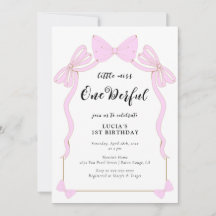 オンダーフルベビーピンクコケットボーガール1st誕生日