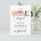 オンダーフルレインボーガールズ誕生日 サンキューカード (スタンド正面)