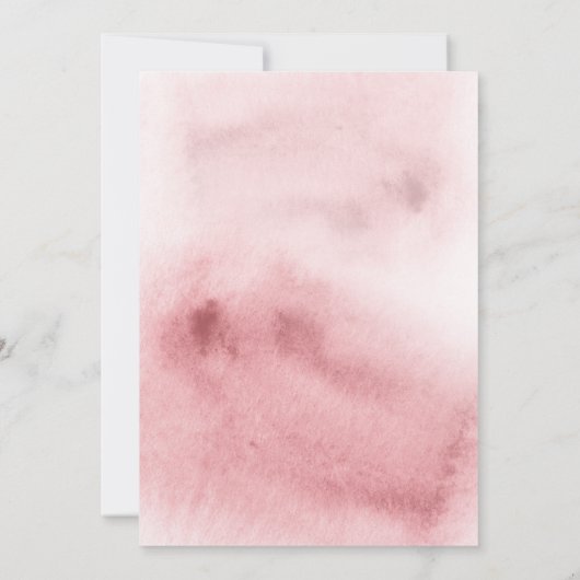 オンダーランドアリス不機嫌ティーパーティーガールファースト誕生日 招待状 (裏面)