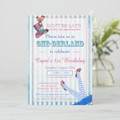 オンダーランドバースデーパーティー招待状 招待状 (スタンド正面)