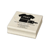 オンデマンド印刷Tシャツ ラバースタンプ (スタンプ)