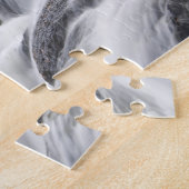 オントナゴンの中央の分岐にあるボンド滝 ジグソーパズル (側面)