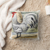 オンドリのアクセントの枕国のコテージの装飾 クッション (ブランケット)