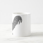 オンドリのコーヒーカップ コーヒーマグカップ (中央)