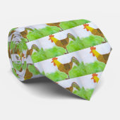 オンドリのタイ ネクタイ (ロール)