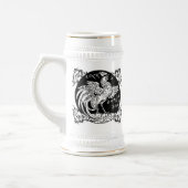 オンドリのホームデコール、アパレル、ギフト ビールジョッキ (左)