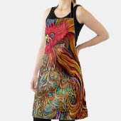 オンドリのリーガル美しい エプロン (インサイチュ)