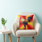 オンドリの抜け目がないアメリカ人のMoJoの枕 クッション (椅子)