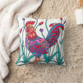 オンドリの枕 クッション (ブランケット)