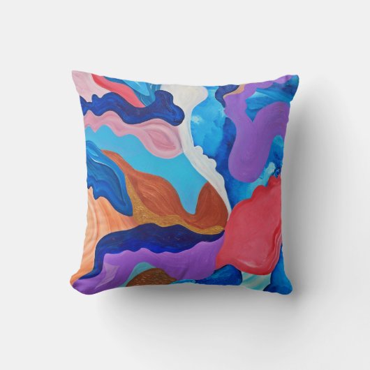 オンドリの枕 クッション (正面)