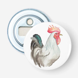 オンドリの水色の手スケッチ 栓抜き