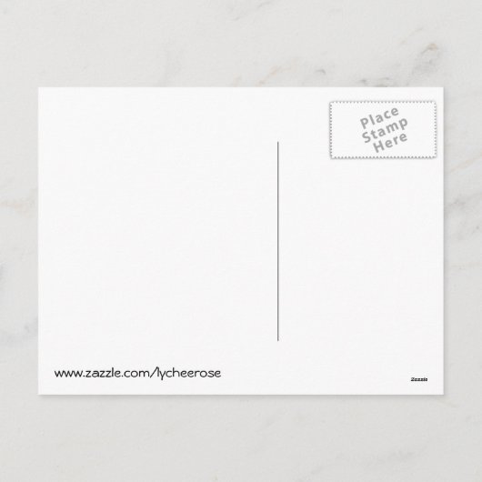 オンドリの郵便はがきの年 シーズンポストカード (裏面)