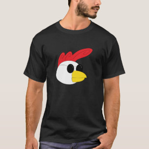 オンドリの黒 Tシャツ