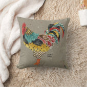 オンドリのMardiの枕 クッション (ブランケット)