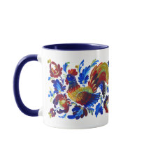 オンドリのPetrykivkaのウクライナ人の芸術