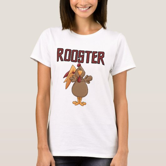オンドリのTシャツおよびギフト Tシャツ (正面)
