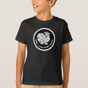 オンドリのTシャツの中国のな年 Tシャツ