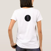 オンドリのTシャツ Tシャツ (裏面)