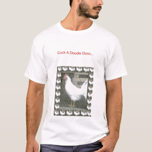 オンドリは呼出しを目覚めます Tシャツ