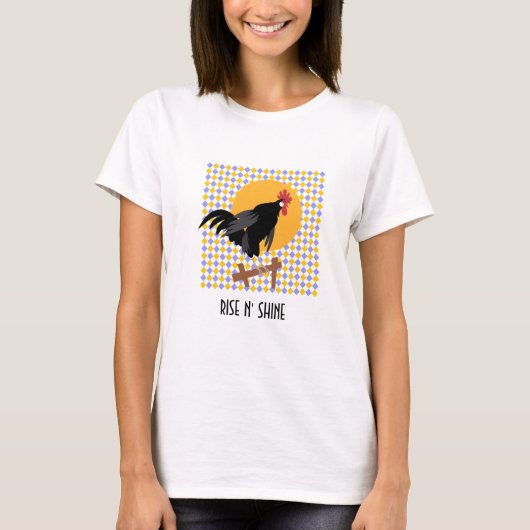 オンドリは言います Tシャツ (正面)