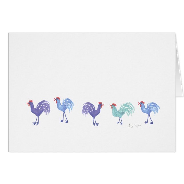 オンドリカード (正面横)