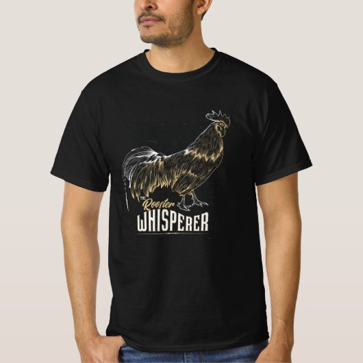 オンドリ動揺してー Tシャツ (正面)