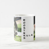 "オンドリ規則"の、マグ コーヒーマグカップ (中央)