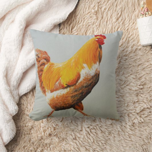 オンドリ クッション (ブランケット)