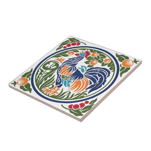 オンドリ タイル (側面)