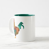 オンドリ ツートーンマグカップ (正面左)