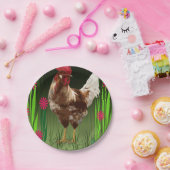 オンドリ ペーパープレート (パーティー)