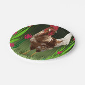 オンドリ ペーパープレート (アングル)