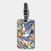 オンドリ ラゲッジタグ (正面縦)