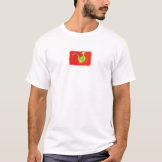 オンドリ-中国のな印 Tシャツ