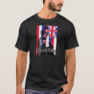 オンナパカコクイーンリリウオカラニハワイアン王国R Tシャツ