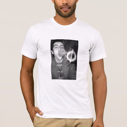 オンバーガーのスモークリングや輪Tシャツ Tシャツ (正面)