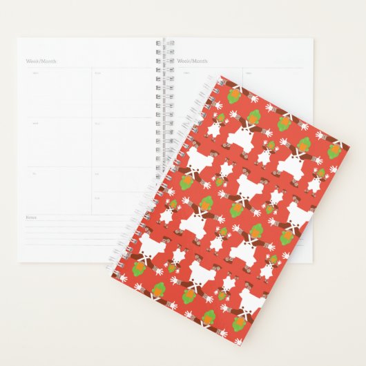 オンパルンパ踊りパターン プランナー手帳 (ディスプレー)