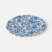オンファロデズブルーフローラ ペーパープレート (アングル)