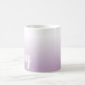 オンブレをカスタマイズ コーヒーマグカップ (中央)