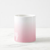オンブレをカスタマイズ コーヒーマグカップ (中央)